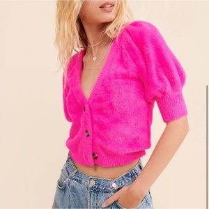 For Love and Lemons Chateau Fuzzy Cardigan